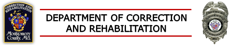 Department of Correction and Rehabilitation Banner.