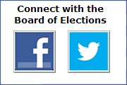 Connect with the Board of Elections.