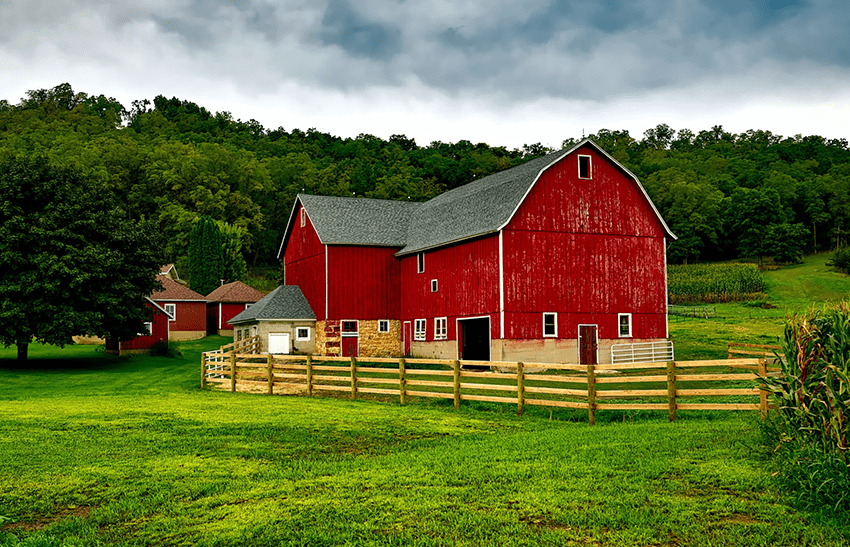 barn on a farm