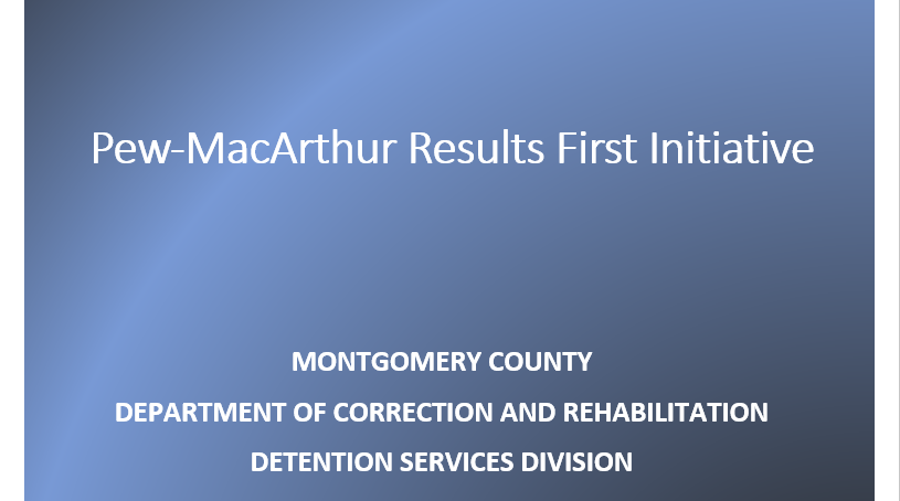 DOCR Inmate program services