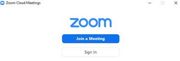 Zoom meeting login