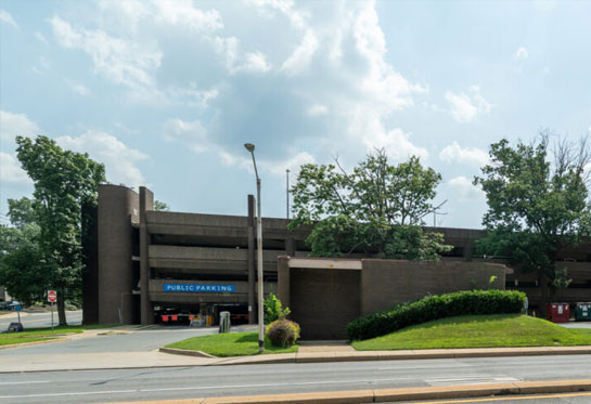 Garage entrance - East Jefferson Street