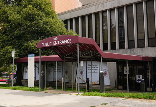 Accessible Public Entrance from Maryland Ave