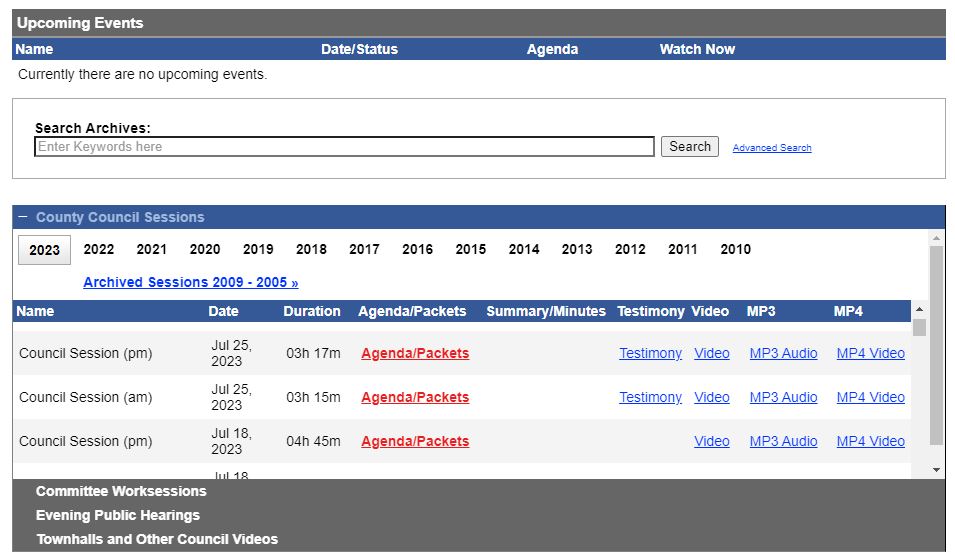 Council Website Update Preview Image