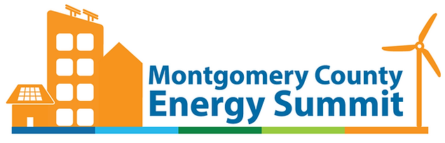 Logo de la cumbre de energía del Condado de Montgomery.