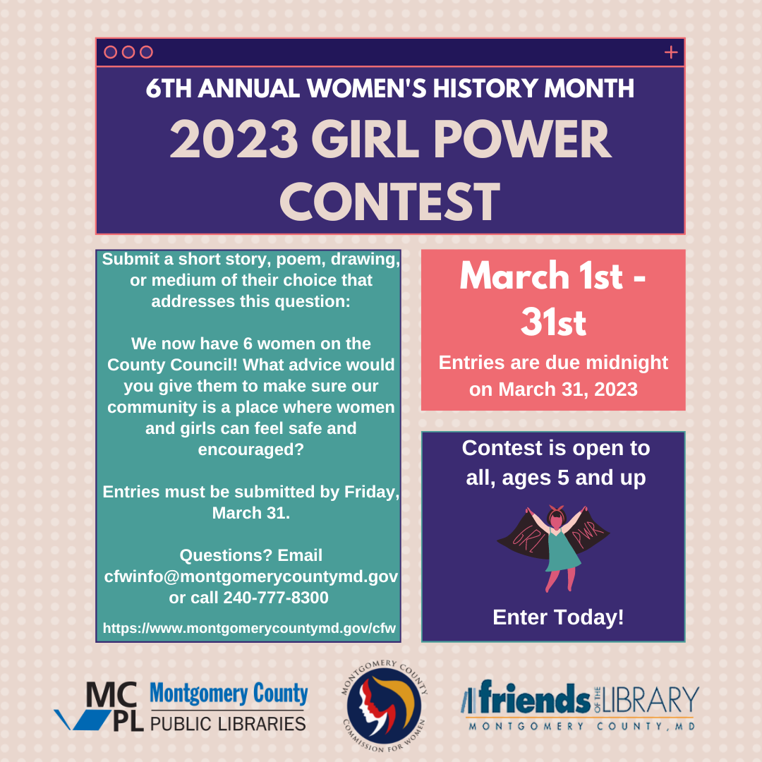 Infografía para el “Concurse de Poder Femenino” 2023