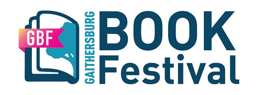 Logo del Festival del Libro en Gaithersburg