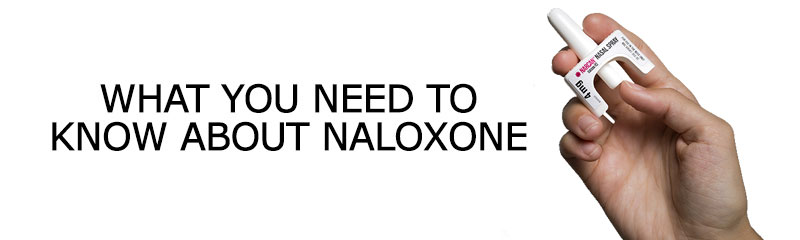 納洛酮（Naloxone）宣傳圖。