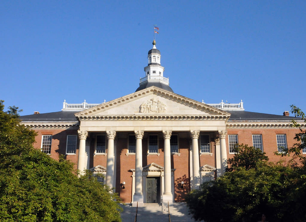 Casa de Representantes del Estado de Maryland.