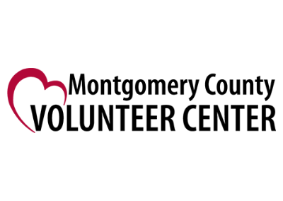 Logo del Centro de Voluntarios del Condado de Montgomery conocido en inglés como Montgomery County Volunteer Center.