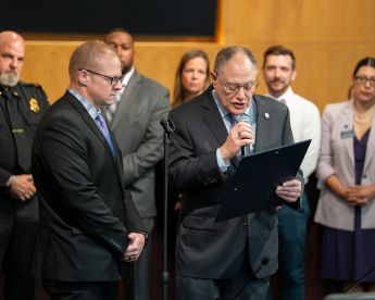 Domestic Violence Awareness Month Group Photo