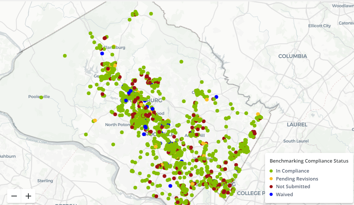 Energy Benchmarking Map
