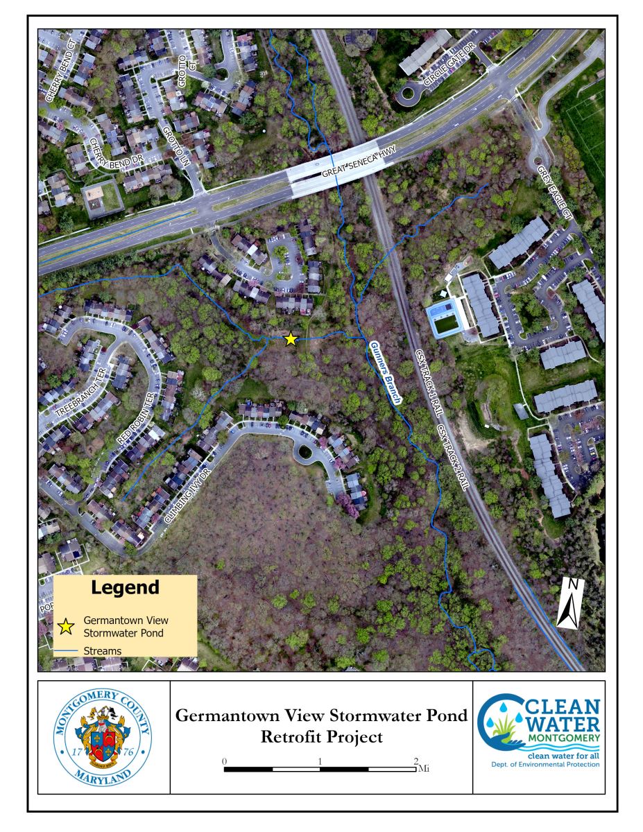 Image of Germantown View Pond Retrofit