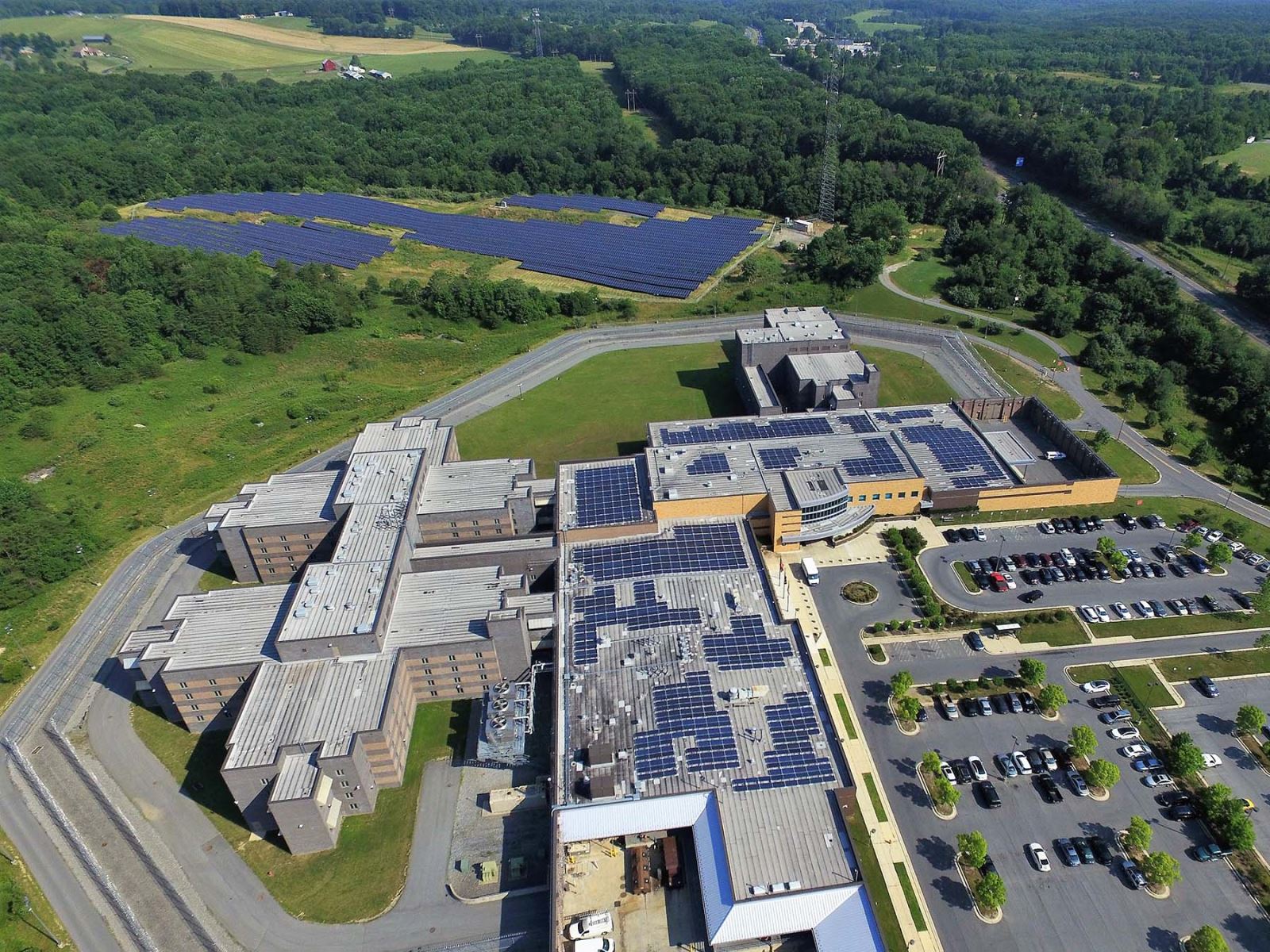 Solar Panels at Montgomery County Correctional Facility