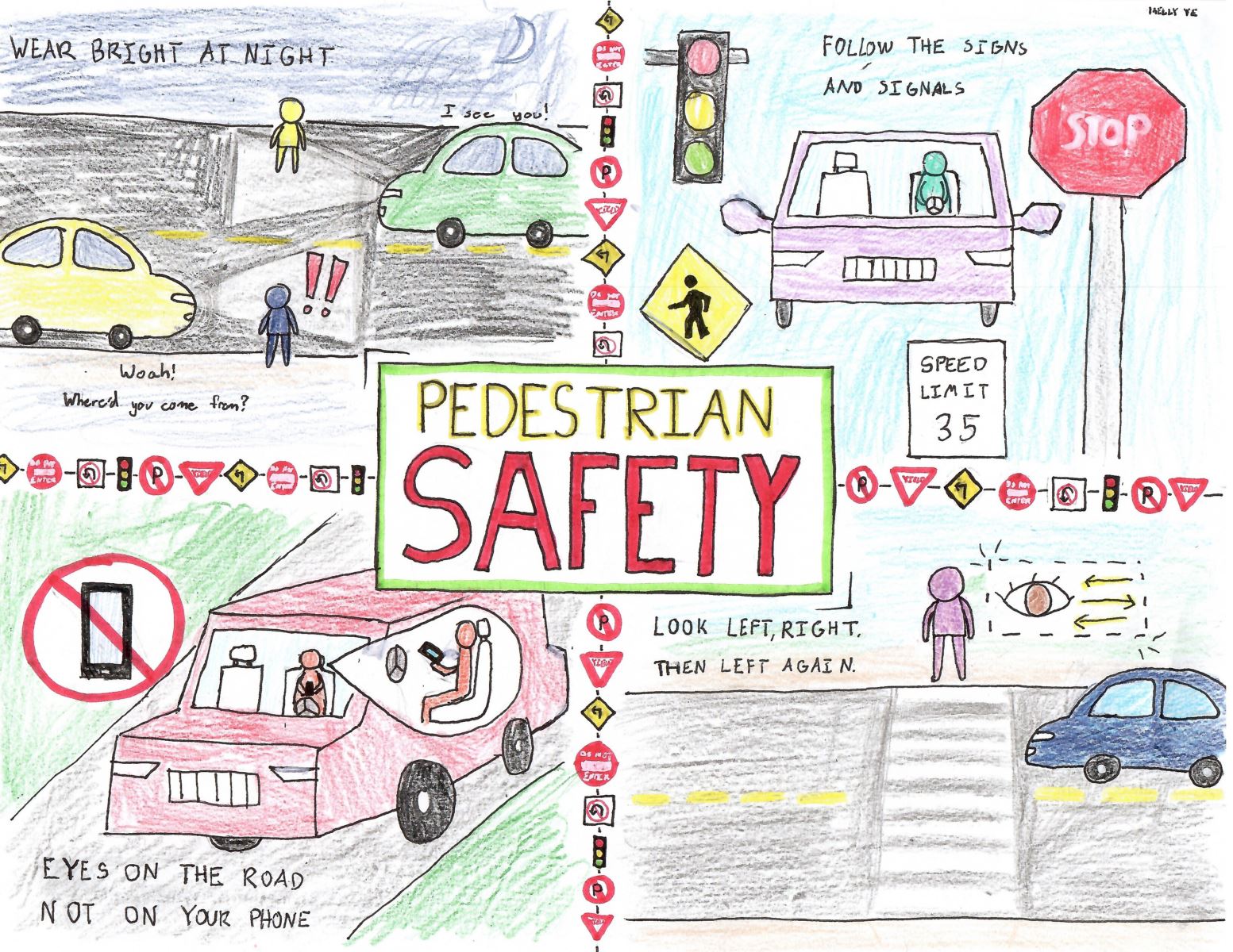 First place artwork by Kelly Y.