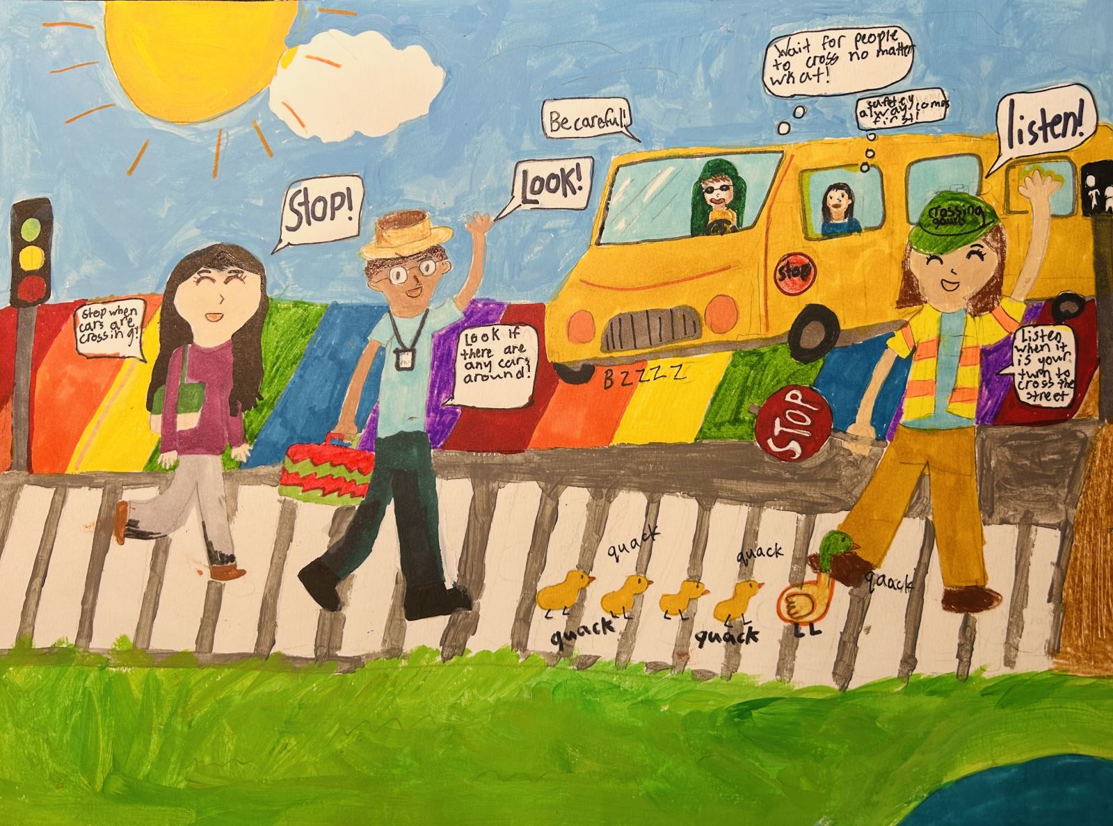 First place artwork by Natalie L.