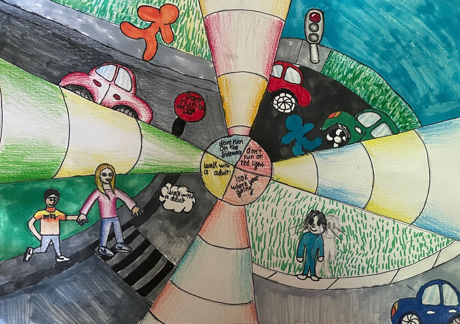 Second place artwork by Owen Y. Z.