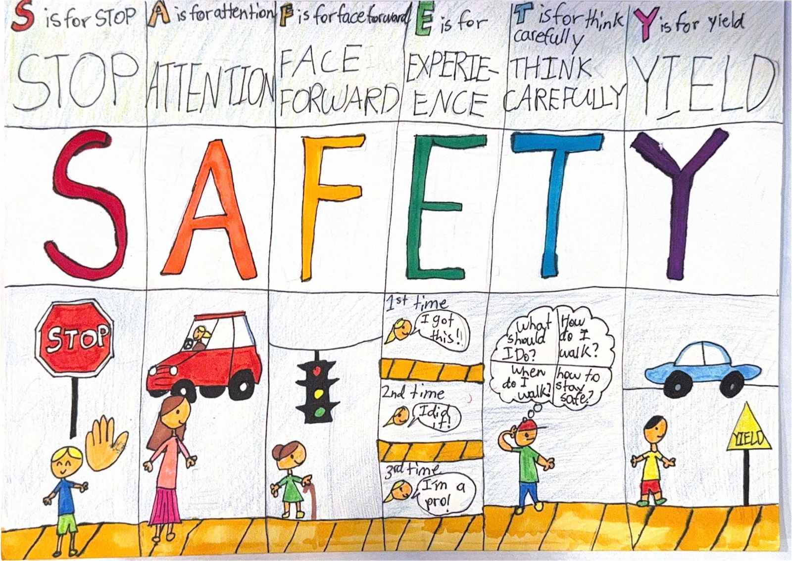 Third place artwork by Jessica Y.