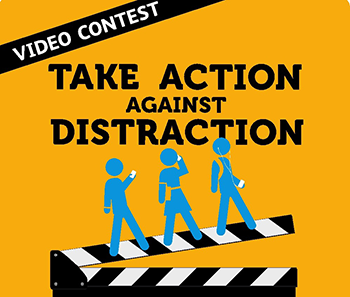 Action Against Distraction Poster