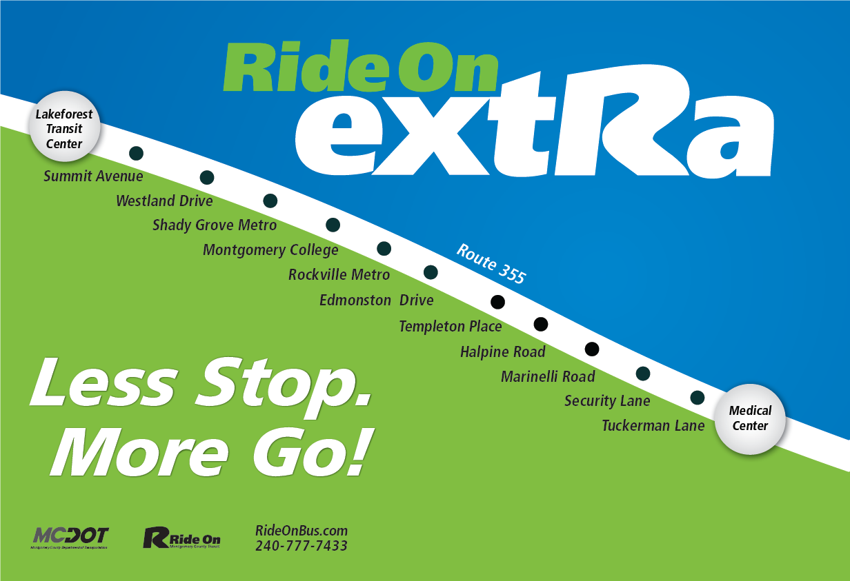 Ride On Extra - Less stop. More go!