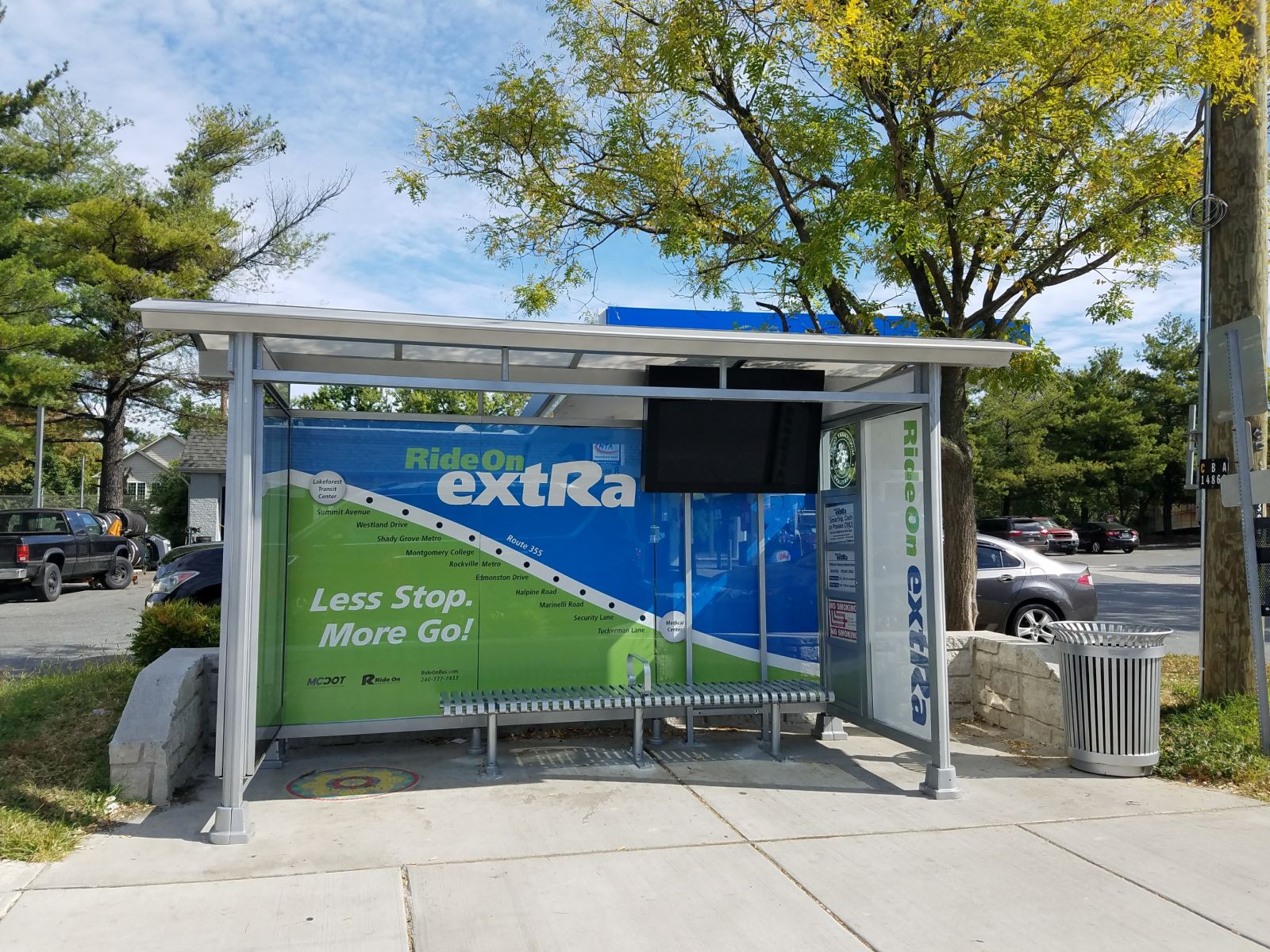 Ride On Extra bus stop