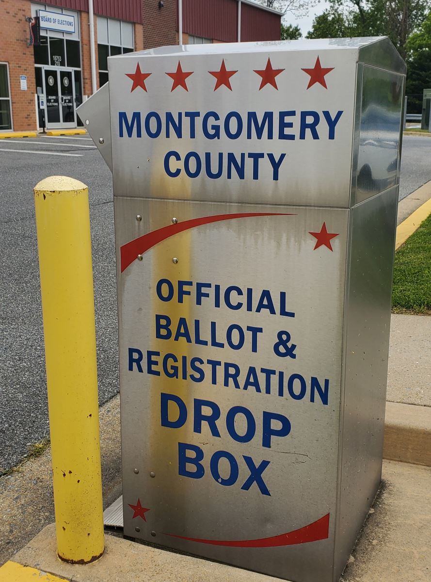 Montgomery County Official Ballot Drop Box