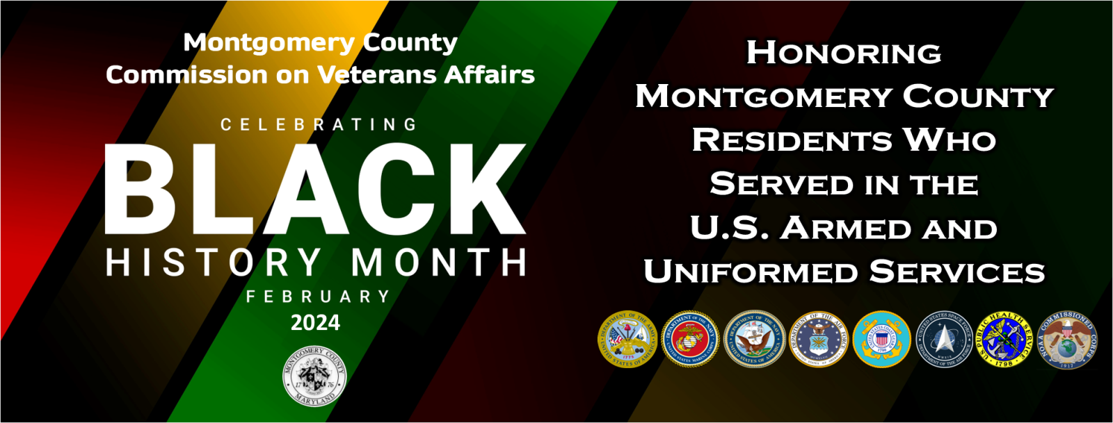 Montgomery County Updates Black Veterans to be Honored in Tributes by