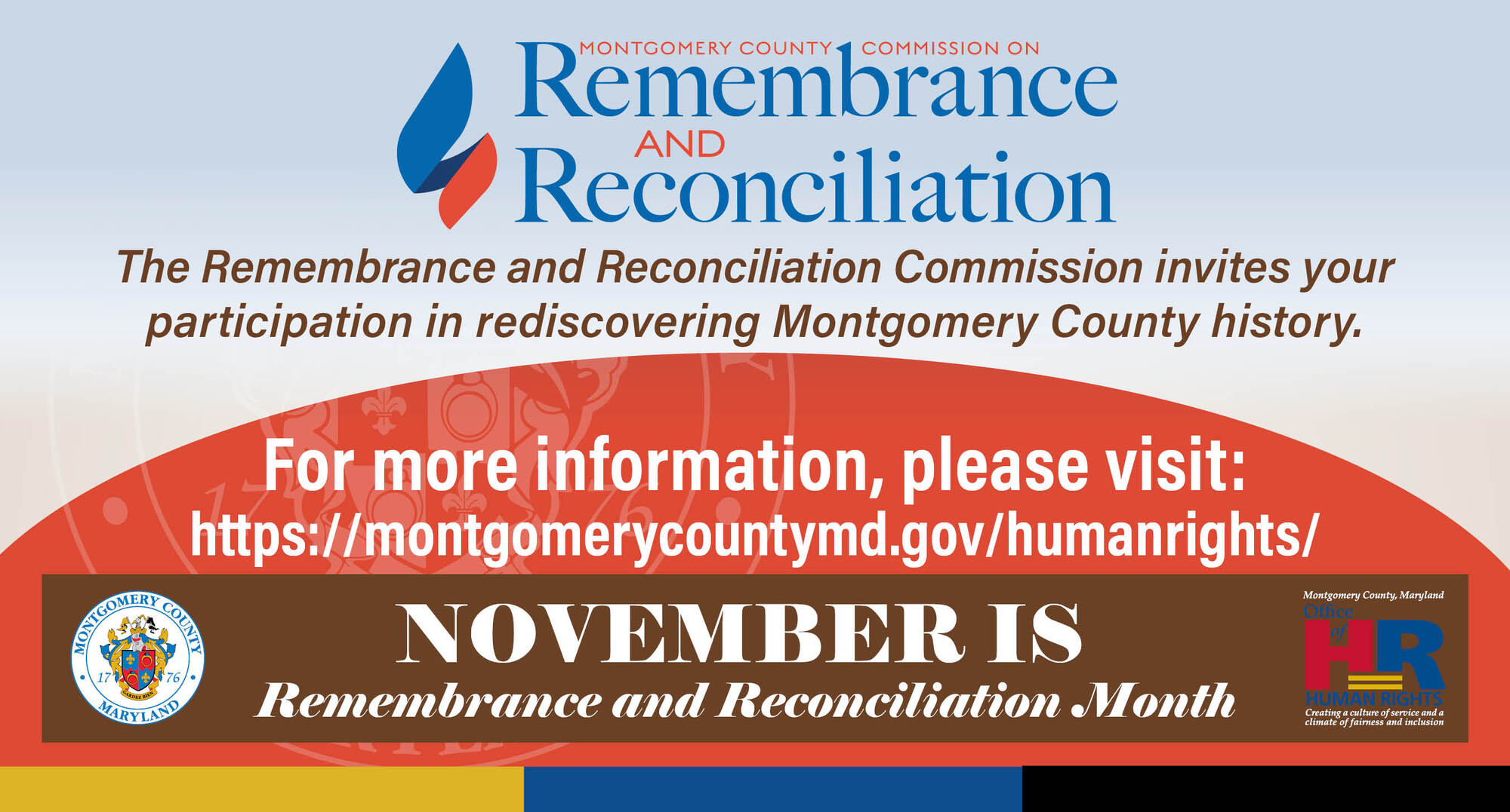 Remembrance & Reconciliation Month