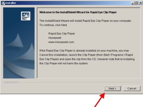 Intellex player step 2