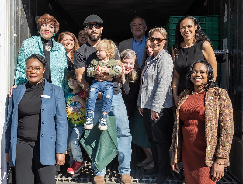 Ribbon Cutting MoCo Microhub Cold Storage Unit