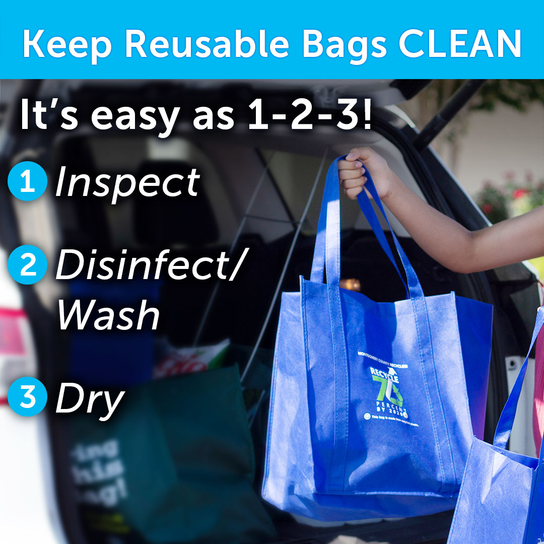 Cleaning Reusable Shopping Bags