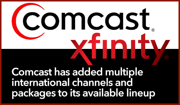 xfinity International Channels