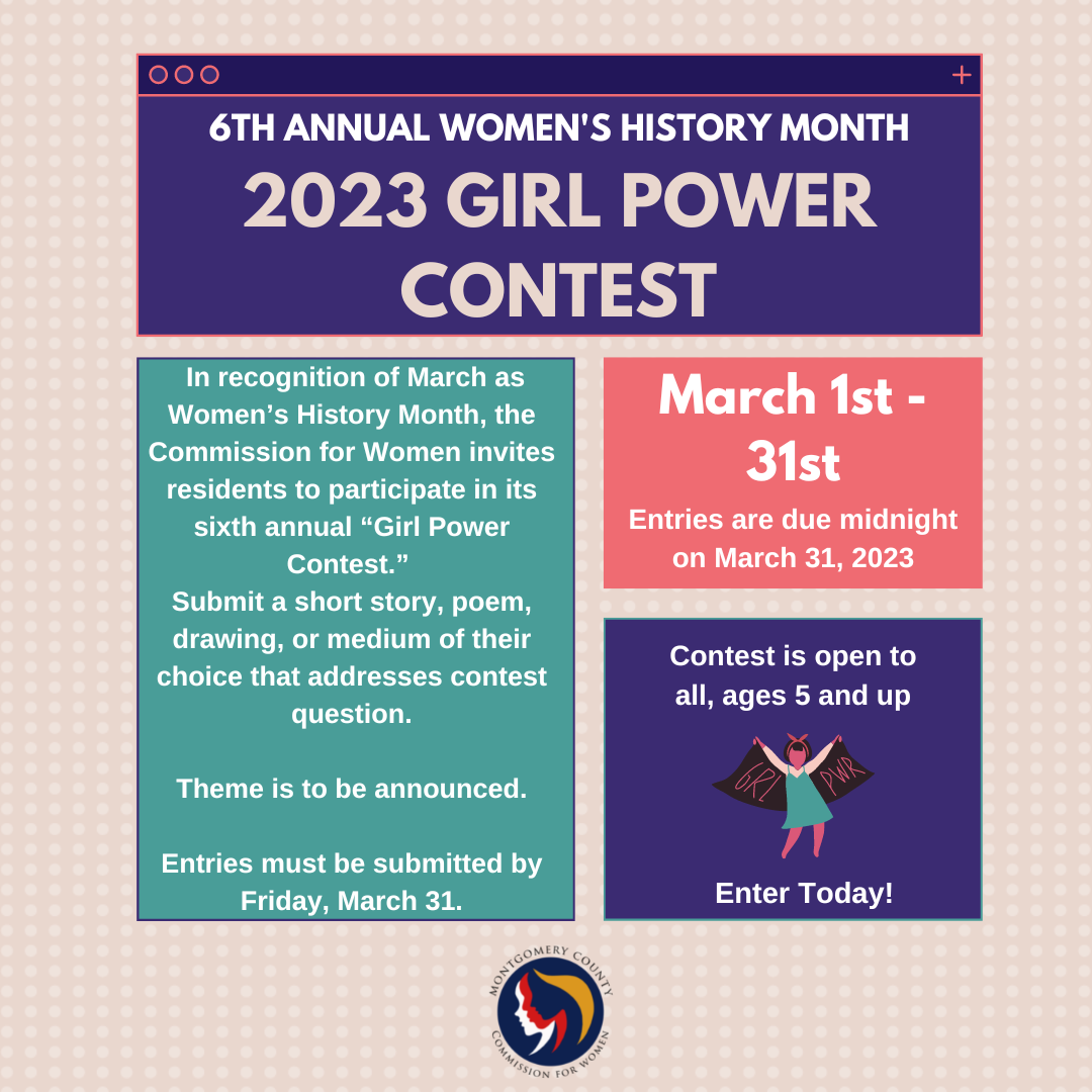 2023 Girlpower Contest. Image content is on this page as text.