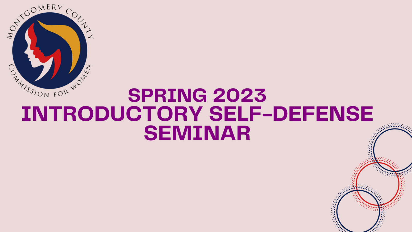 Spring 2023 Instroductory Self-Defense Seminar 