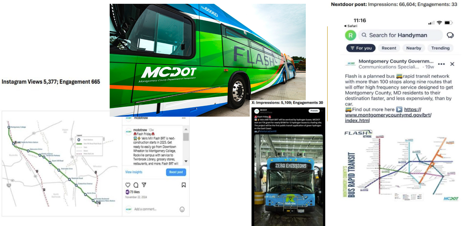 Photo of an ABS delivery truck with Visit Montgomery's Tastemakers Trail advertising.