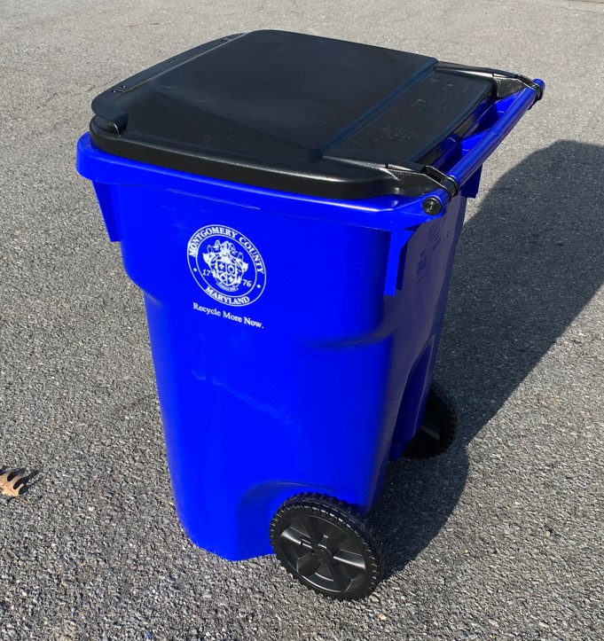 Image: Wheeled Cart for paper recycling - information for phone request