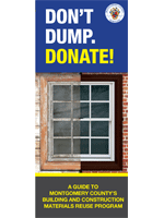 Image: Don't Dump. Donate! Program - Reusable building material recycling