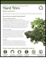 Image: Yard Trim - Fact Sheet