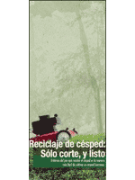 Grasscycling: Just mow and go - Brochure (Español)