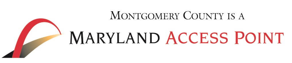 Logo: Montgomery County is a Maryland Access Point