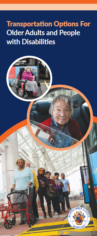 Transportation Options for Older Adults and People with Disabilities brochure cover