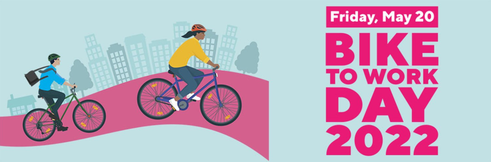 Register HERE for Bike To Work Day on May 20th! 