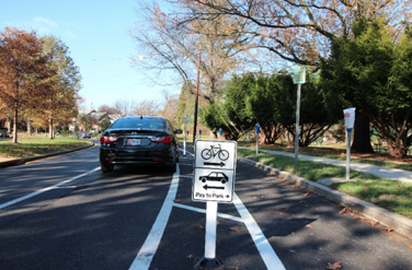 Image of Parking by a Bike Lane