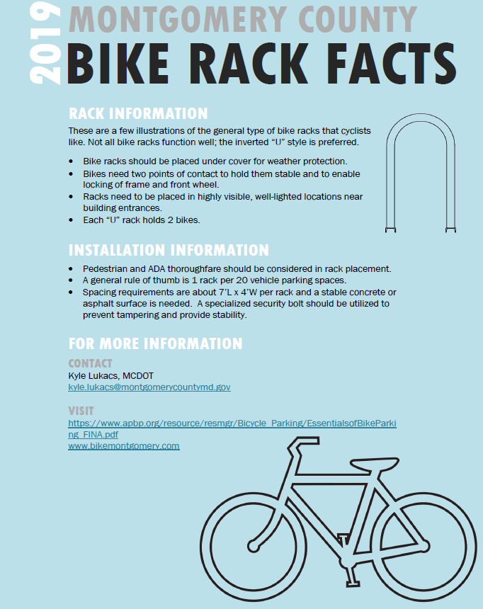 Bicycle Racks Info