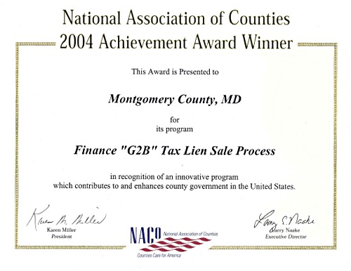 2004 NACo Award