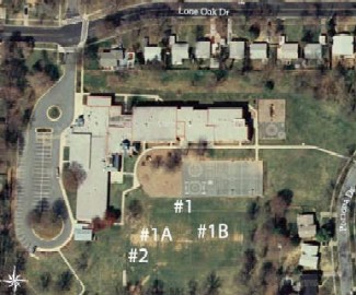 Sample aerial photo of Ball Field photo map