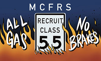 Recruit Class 55 Class Flag