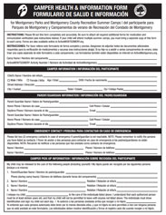 Health and Information Form image