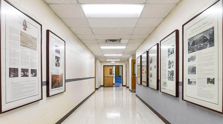 Clara Barton NRC Hallway