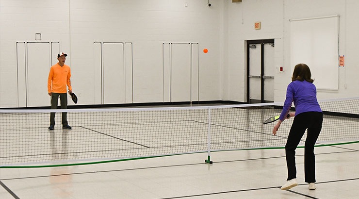 Indoor Pickleball at Clara Barton